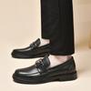 Men's Quality Cowhide Leather Shoes British Business Soft Leather Man Genuine Leather Dress Shoes