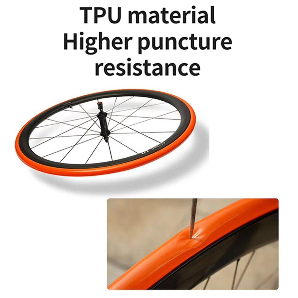 TPU Bicycle Inner Tube French Valve Bike TPU Inner Tube Ultra Light Inner Tube Cycling Accessories