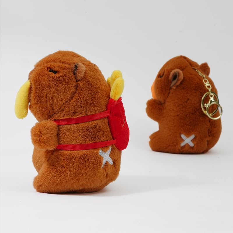 [Clear Stone] Plush Toy with Gimmick, Brown
