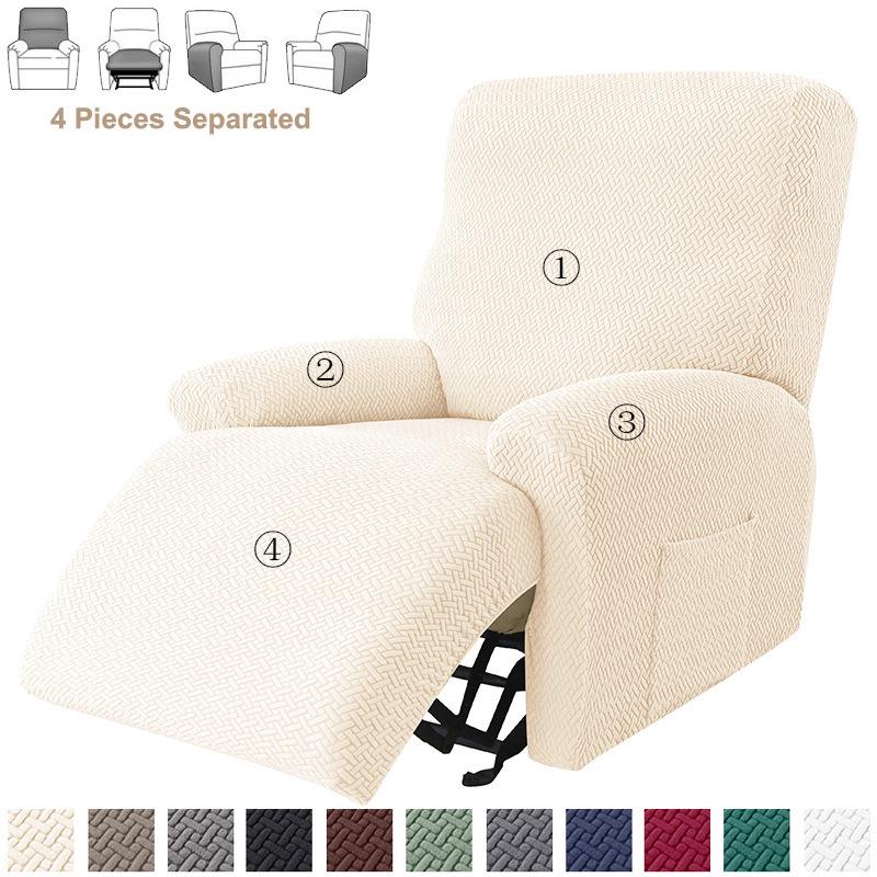 Thickened Non-Slip Sofa Cover for Massage Recliner Chair, Pet & Dirt Resistant.