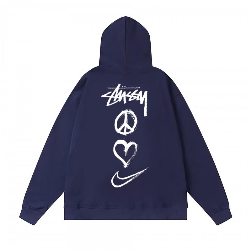 Mens Oversized Hooded Sweatshirt With Bold Letter Print Cotton Blend Loose Fit Daily Wear