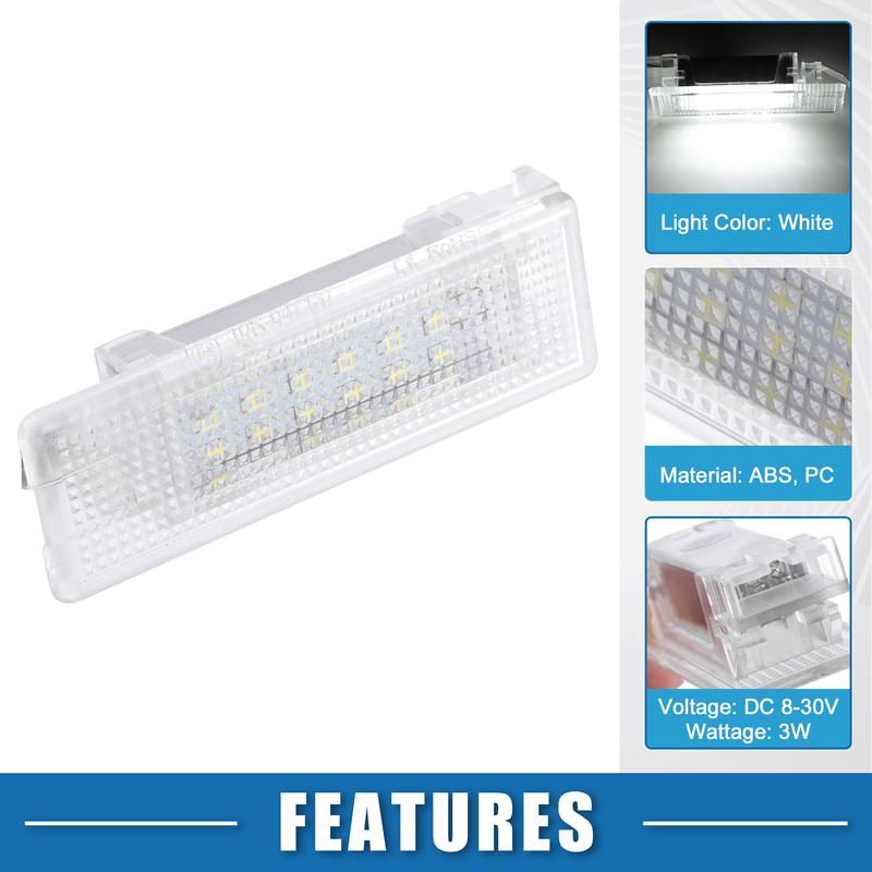 Motoforti Car 6500K LED Luggage Trunk Lamp Light 7L6947101A Fit for VW Golf 2015-