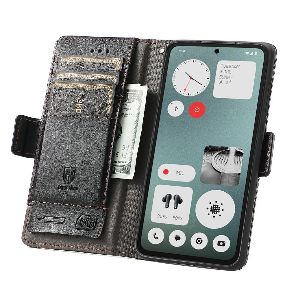 For Nothing CMF Phone 1 Phone Cases CASENEO PU Leather Cover Stand with RFID Blocking Wallet