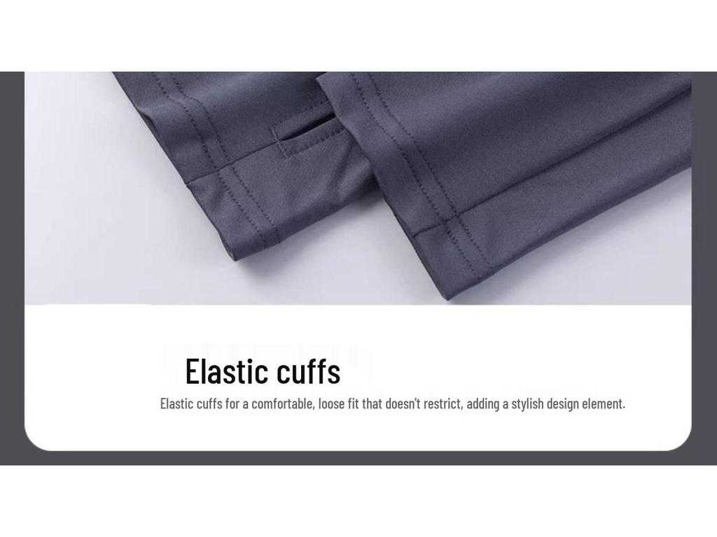 Traje Profesional de Running para Maratón para Hombre - Secado Rápido, Manga Larga, Pantalones Elásticos para Deportes de Otoño/Invierno.