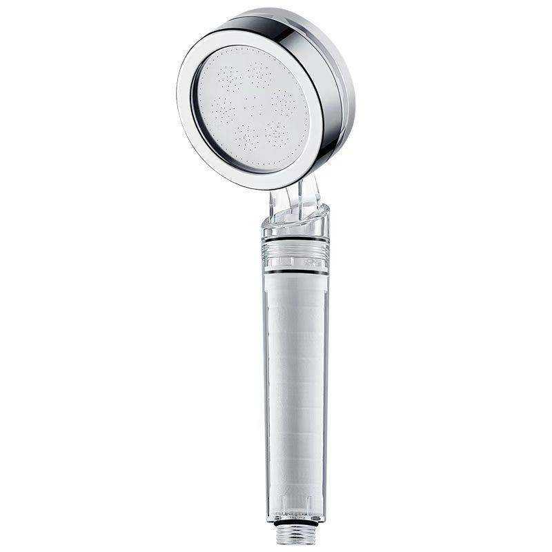Handheld Shower Head ABS Chrome Modern Minimalist Mist Massage Beauty Filtered Universal High Pressure Handheld Shower Head