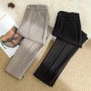 Fashion Autumn Women Woolen Pants Casual Lady High Waist Harem Pants Female Winter Loose Thick Warm Trousers  Women