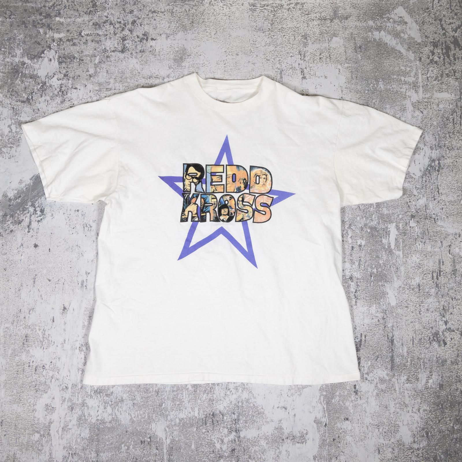 New vtg REDD KROSS heavy Cotton Size S To 4XL Shirt White XL