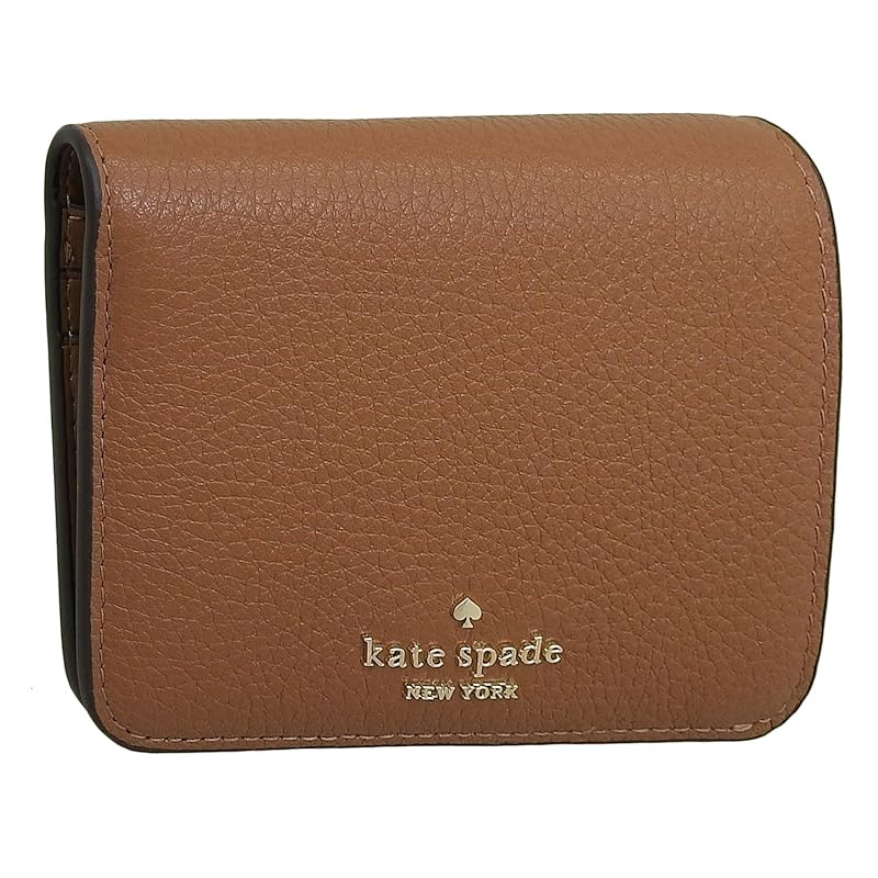 

[Kate Spade] wallet ladies bifold folding wallet compact outlet brand leather Lena small bifold wallet KH788 kate spade (warmginge/brown) [product]