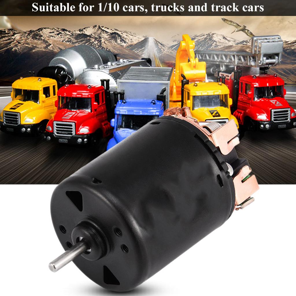 Brushed 540 Motor Remote Control Accessory For 1/10 RC Car 21T
