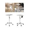Hair Salon Rolling Cart Tray Stylist Instrument Stand on Wheels for