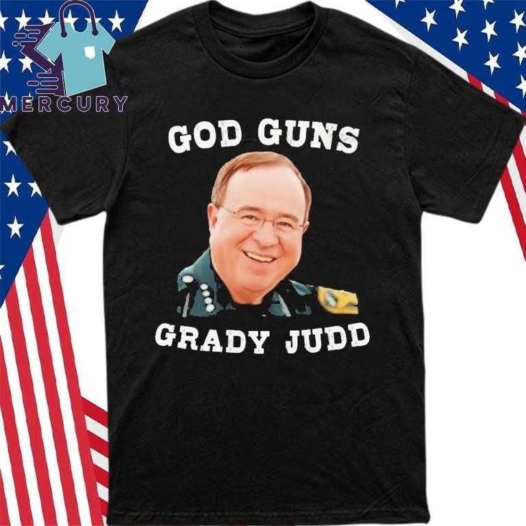Support Your Sheriff God Guns Grady Judd T-Shirt Unisex T-Shirt S