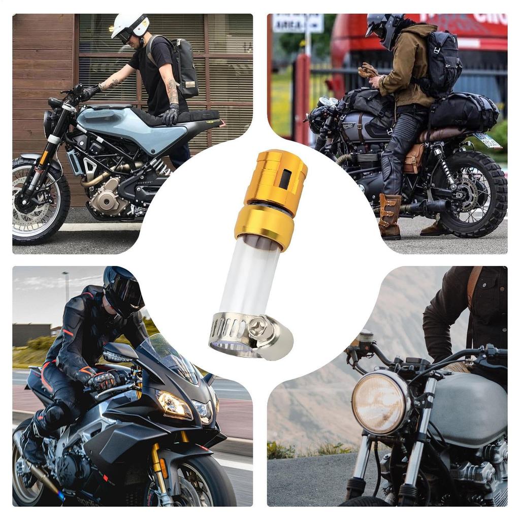 Air Intake Drains, Motorcycle Air Filter Tubes, 4.13x3.15x0.0.59 Inches Compact Drain Head Plug, Ideal
