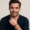 Hematiet Armband Voor Mannen Herwin Je Scherpte Zelfvertrouwen Natuursteen Kralen Stretch Genezende Armbanden Inspirerende Sieraden