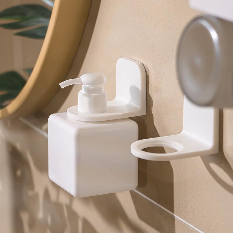 Plastic Drill-Free Bathroom Bottle Hangers (10-Pack)