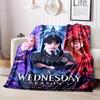 1PC Wednesday Blanket, All-season Lightweight Home Office Outdoor Nap Multifunctional Blanket, Christmas Gifts