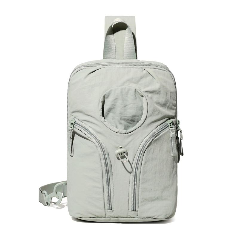 Multifunkční náprsní taška Pánská taška přes rameno Dámská velkokapacitní sportovní crossbody taška s držákem na vodu