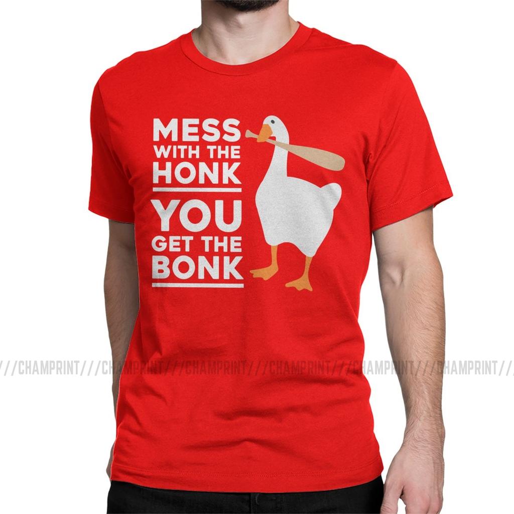 Mess With The Honk You Get The Bonk T Shirts Men S Unique T Shirts Untitled