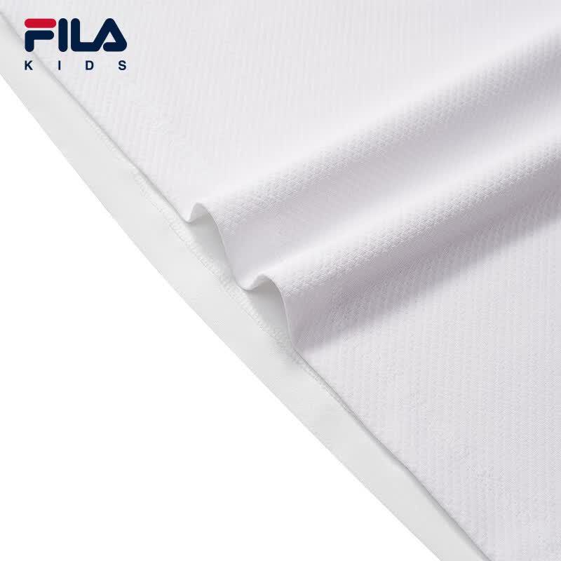 FILA Boys' Knit Short Sleeve Polo Shirt