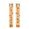 Thanksgiving 2026 Autumn Harvest Hanging Banner for Doorway Decor