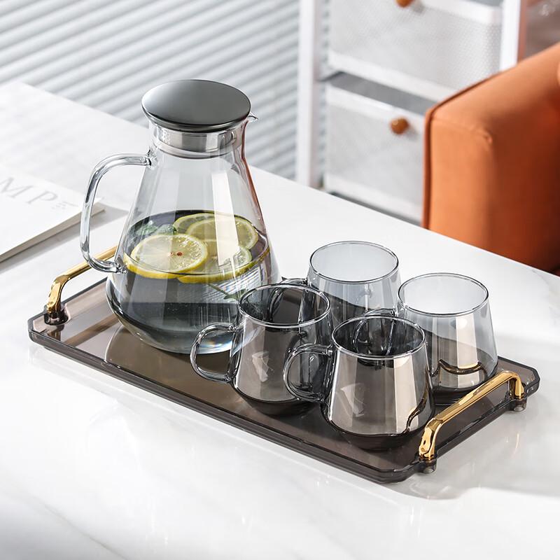 Hanyou Heat-Resistant Glass Water Pitcher Set