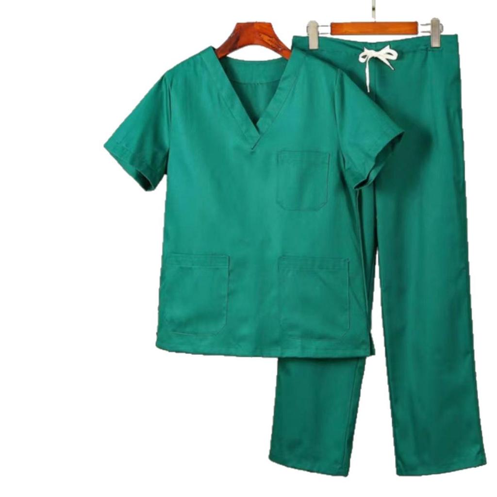 Medical Staff Cotton Scrub Suit for Doctors, Dental Clinics, and Pet Hospitals