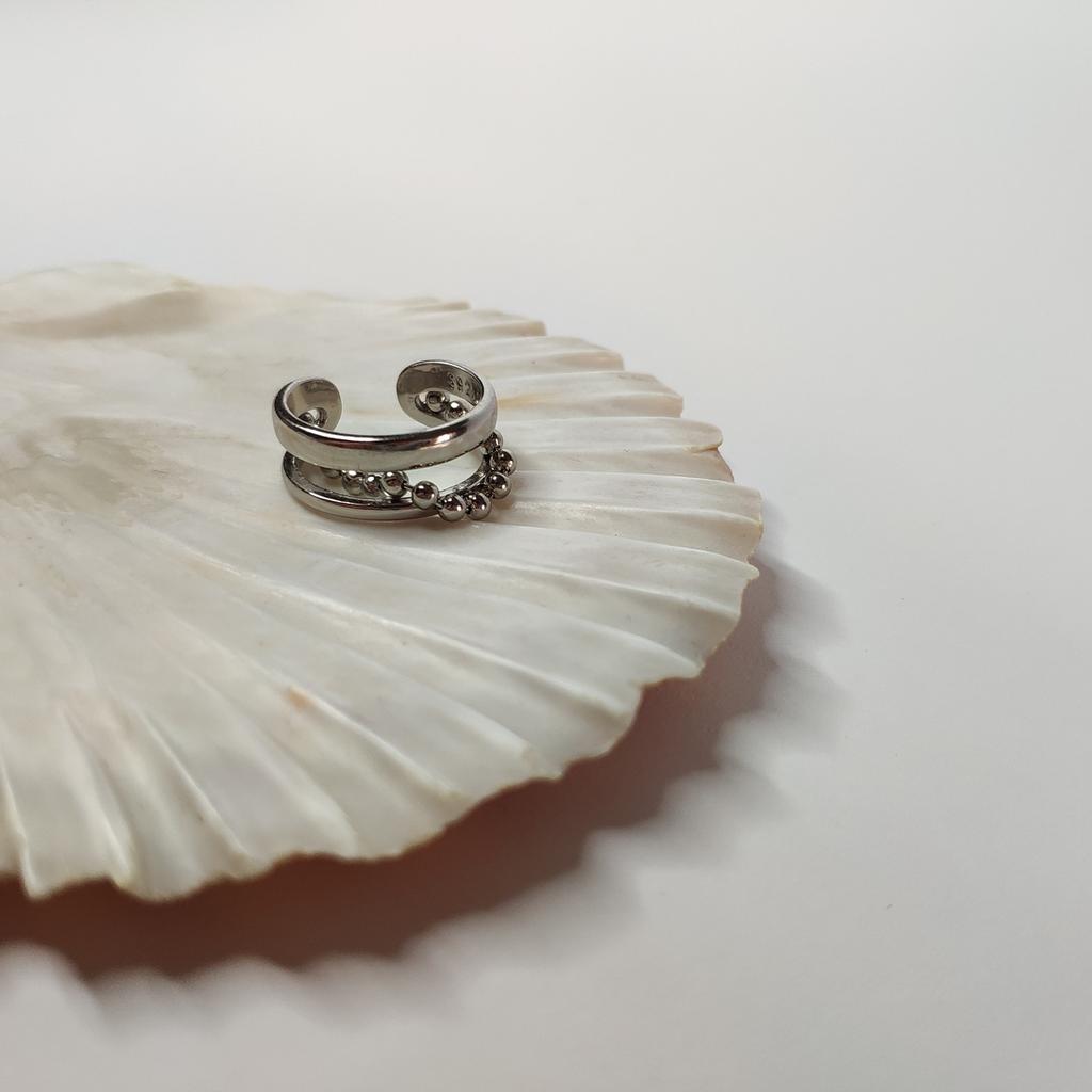 Silver Ring Without Stones (2130079)