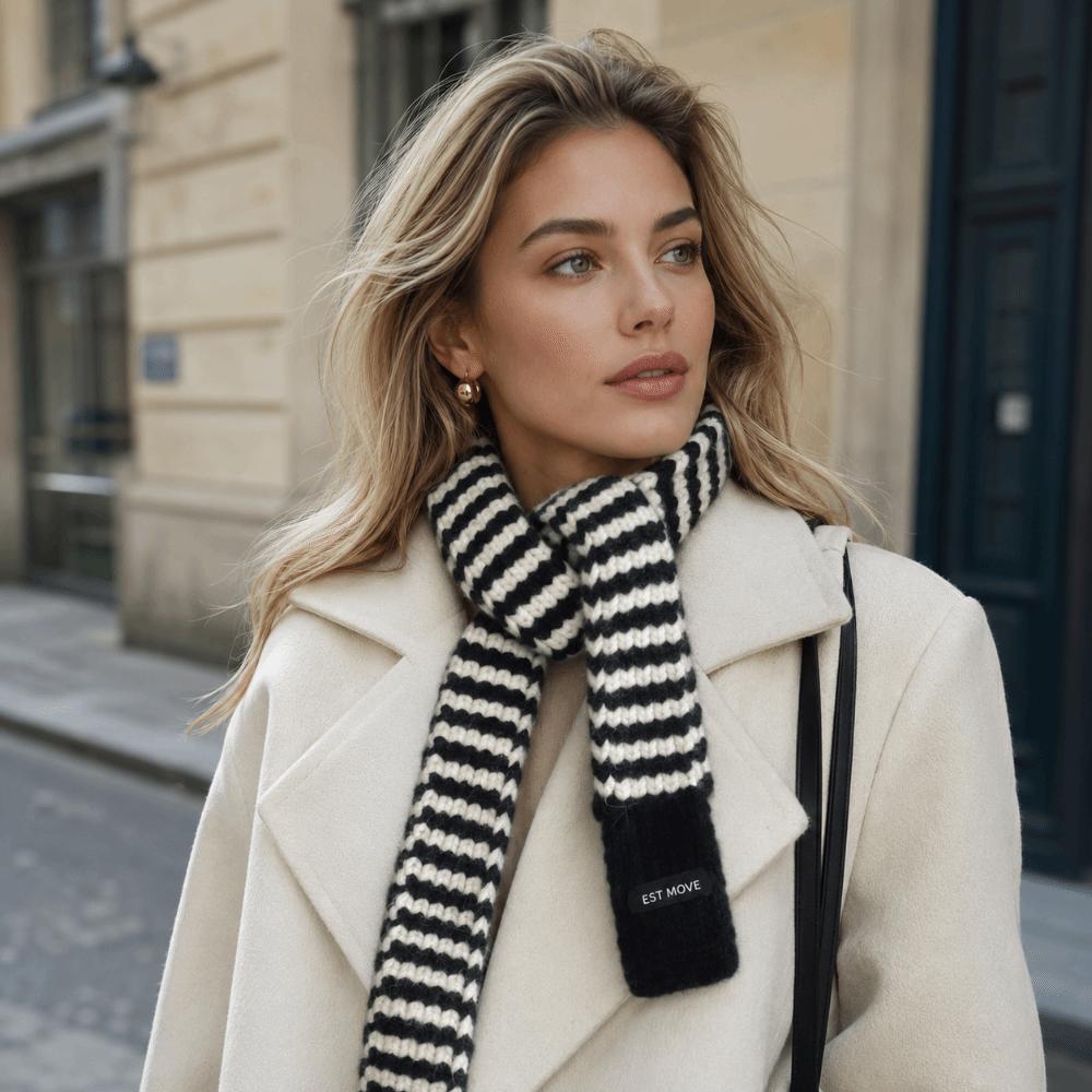 Neck Protection Winter Warm Scarf Lightweight Neck Scarf New Knitted Long Scarf  Winter