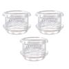 Manual Garlic Twisters Mincer Crusher Kitchen Hand Press with Clear Detachable Body for Garlic, Gingers and Everyday Cooking Prep
