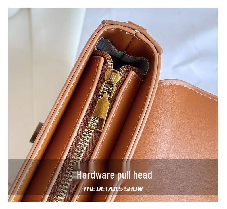 Elegant Minimalist Crossbody Bag: Retro Women's Luxury Shoulder and Underarm Design