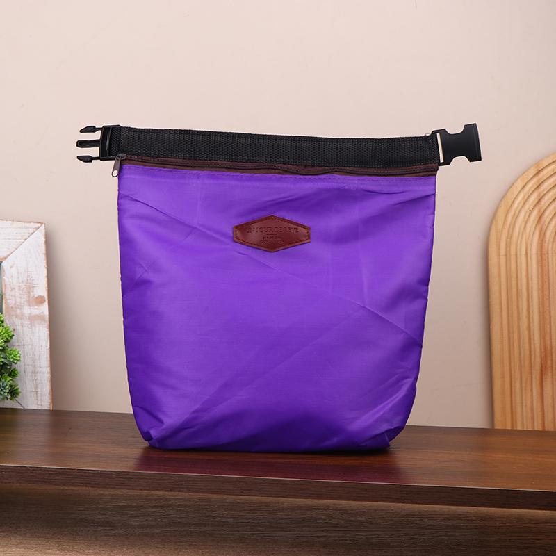 1Pc Thermal Insulated Aluminum Foil Rice Bag Portable Oxford Cloth Cooler Lunchbox Storage Bag Carry Picinic Food Handbag