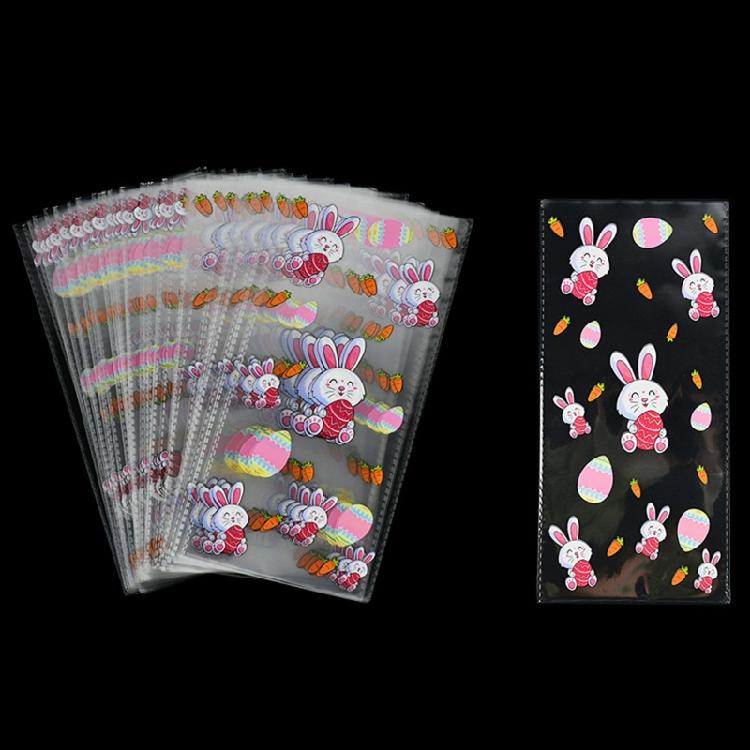 100 PCS Cellophane Party Bags Treat Candy Bag for Festival Party Favor Gift