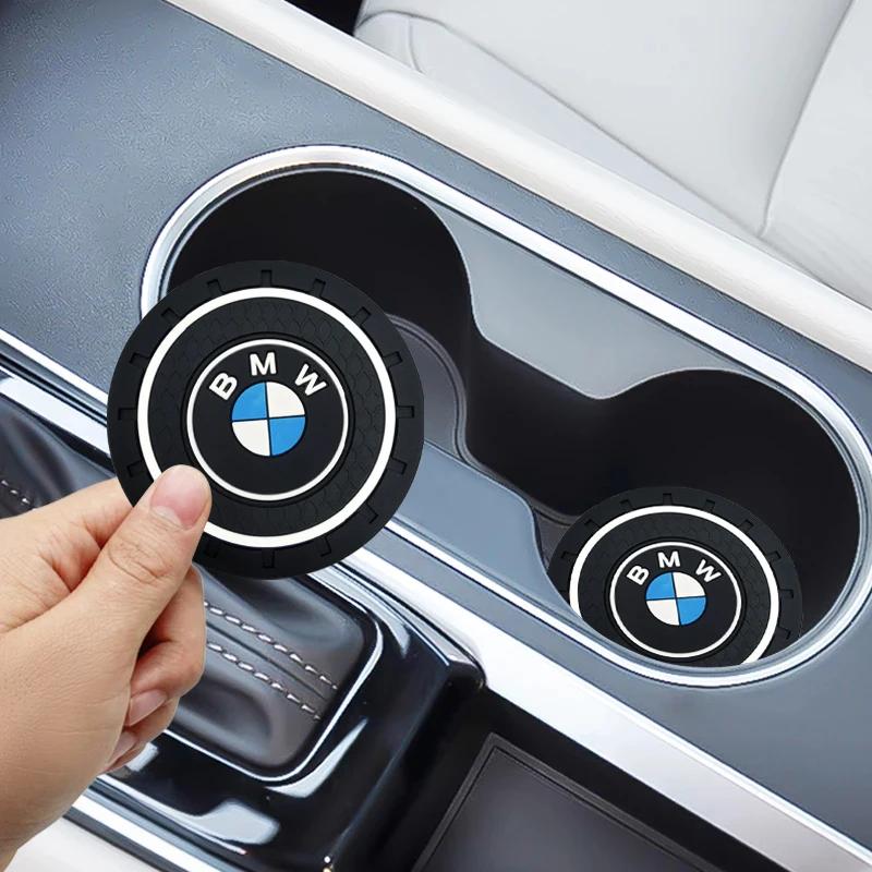 1/2 stk Bil Koppmatte Sklisikker Flaskeholder Brikker For BMW M E34 E36 E60 E90 E46 E39 E70 F10 F20 F30 X5 X6 X1 M3 M5 M6 E71 F01