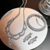 Tassel Jewelry Set: 2024 Bridal Necklace, Earrings, Bracelet & Choker for Wedding & Evening Party