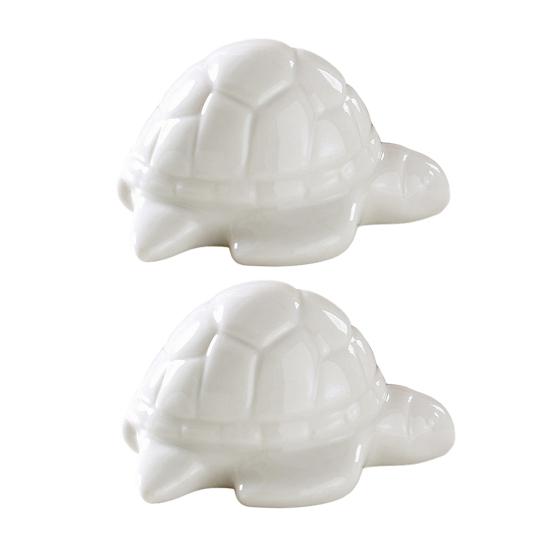 2 Pcs Turtle Toilet Bolt Caps Ceramic Sea Turtle Toilet Bolt Cover