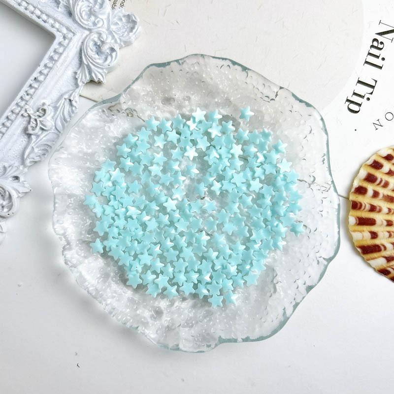 New Nail Art Resin Star Moon Ornaments Mini Small Macaron Nails DIY Phone Case Decoration