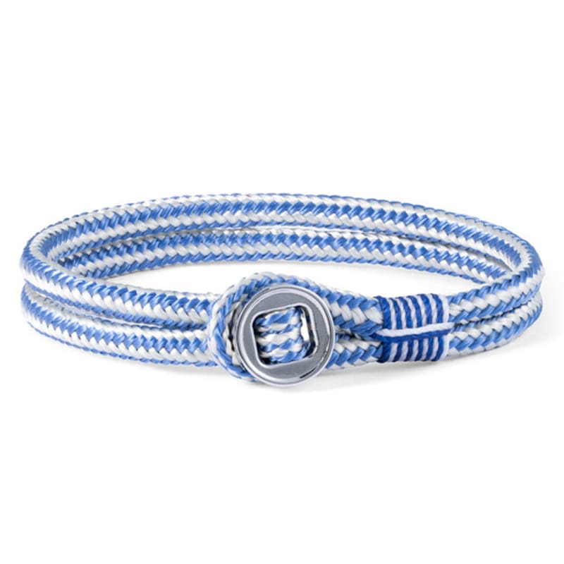 PIG & HEN Dondino Bracelet - Indigo Purple X Cream X Silver