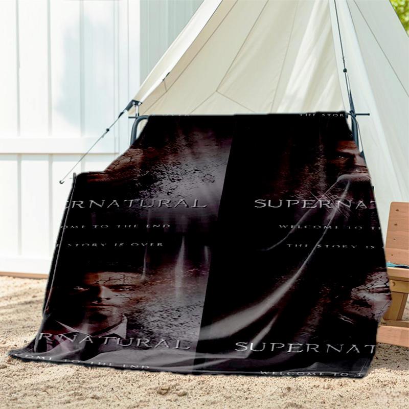 1pc supernatural blanket, all season lightweight home office outdoor nap multifunctional blanket