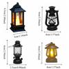 Creative LED Electronic Candle Light Flameless Outdoor Hanging Small Lanterns  Party Supplies