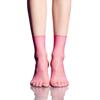Breathable Satin Shiny Oil Glossy Socks Solid Color Short Socks New Costume Party Socks