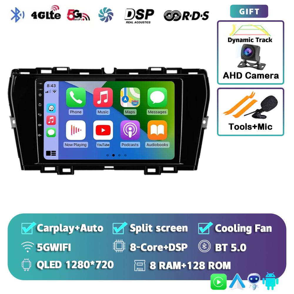 Android 14 Carplay Auto WIFI+4G Car Radio For SsangYong Tivoli 2019 2020 2021 Multimedia GPS Player Stereo 2din DVD Head Unit BT