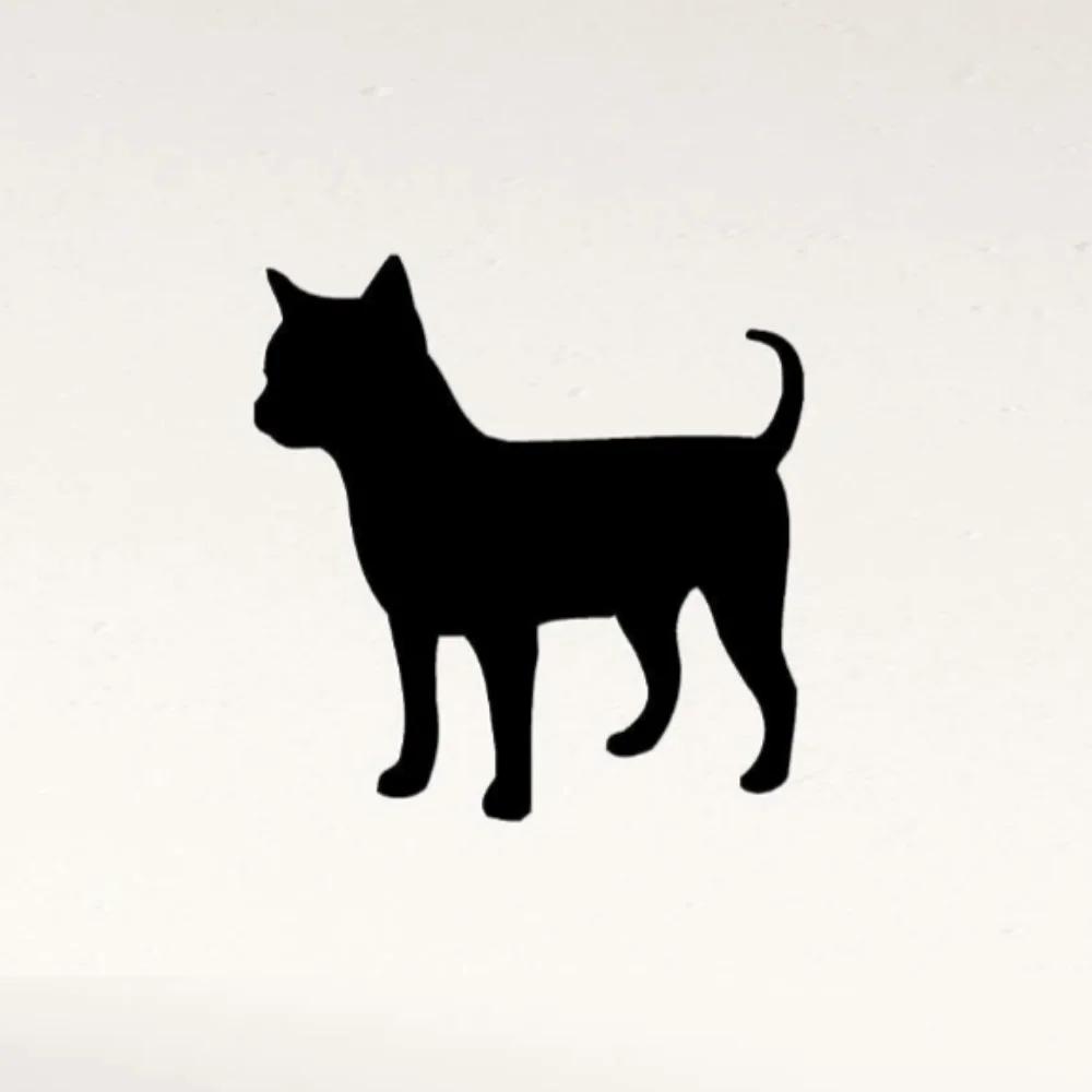 Plaque Murale Métallique Chihuahua – Décoration Murale Silhouette De Chien, Hanging Wall Art, Et Décor Métallique Pour Mur
