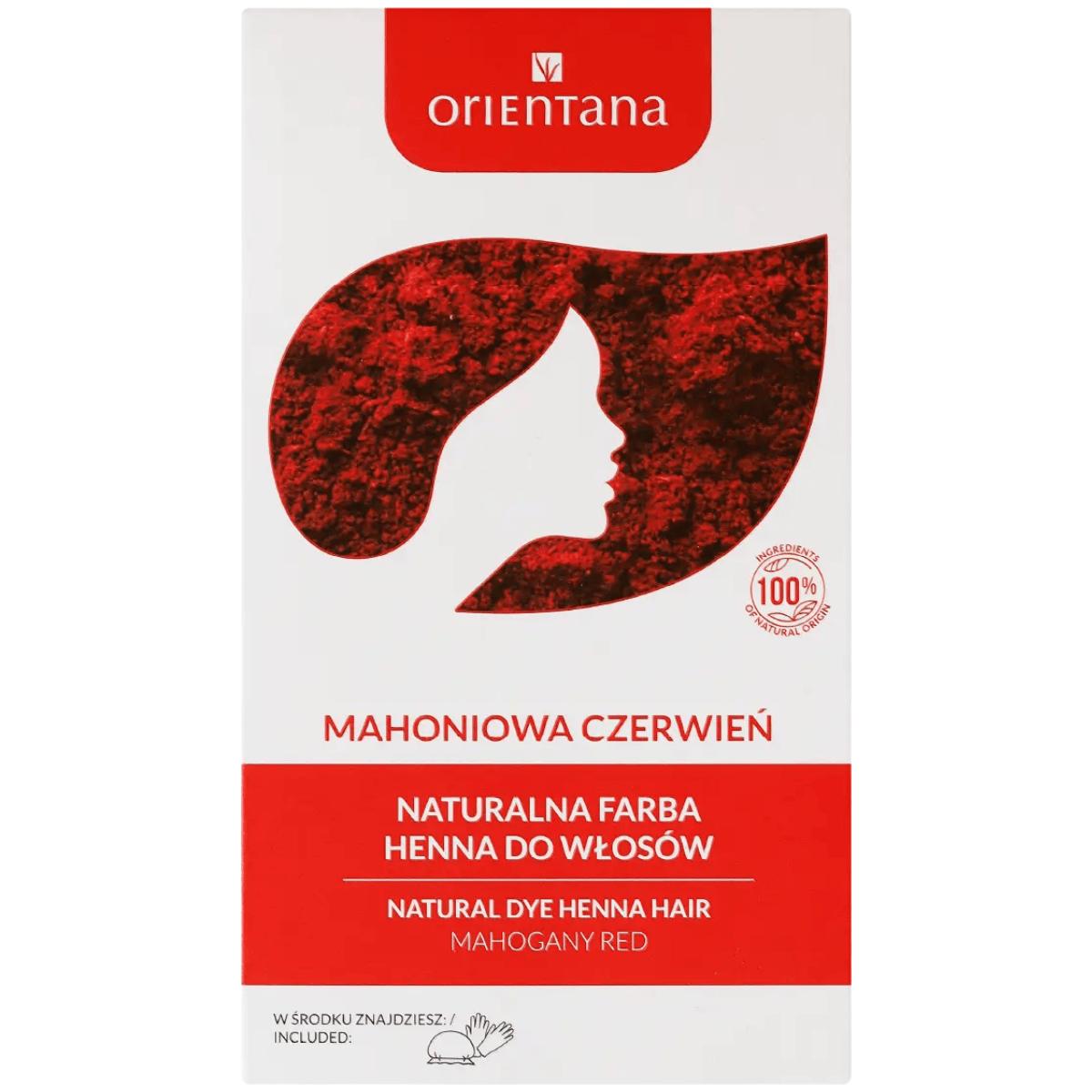 

ORIENTANA bio mahogany red 100g