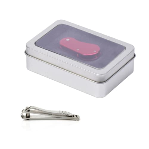 Playing Card Box, Trading Card Case, Card Storage Tin, Card Organizer, Card Case, Empty Metal Storage Box for Game Cards