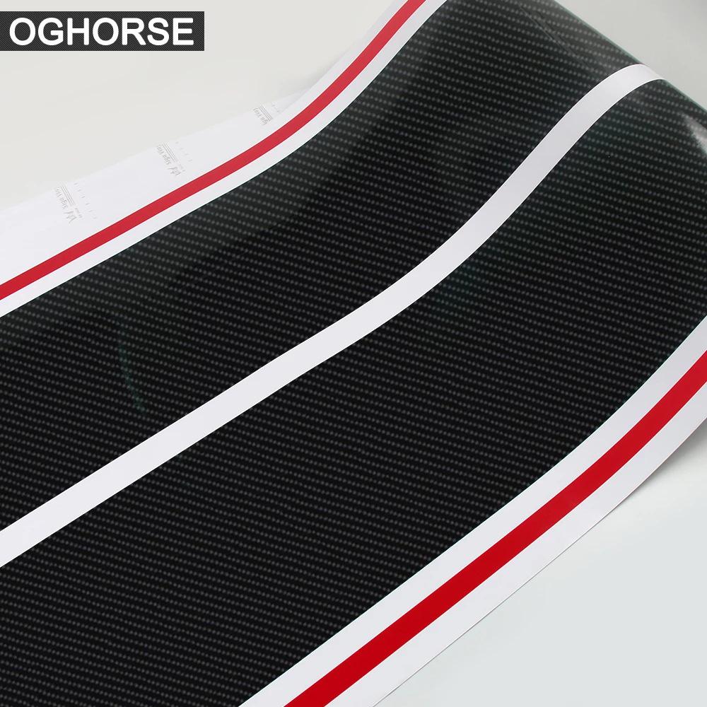 Autocolant decal pentru capotă cu dungi de curse Ford Mustang