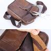 Men's Genuine Leather Crossbody Shoulder Bags High Quality Tote Fashion Business Man Messenger Bag Leather Bags Fanny Pack