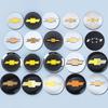 4PCS Car Wheel Center Covers Hub Caps Badge for Chevrolet Malibu AVEO Corvette CRUZE EQUINOx IMPALA LACETTI TRAX ORLANDO Sail