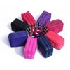 Coin Purse Women Small Wallet Washer Wrinkle Fabric Phone Purse Three Zippers Portable Make Up Bag 8 Colors