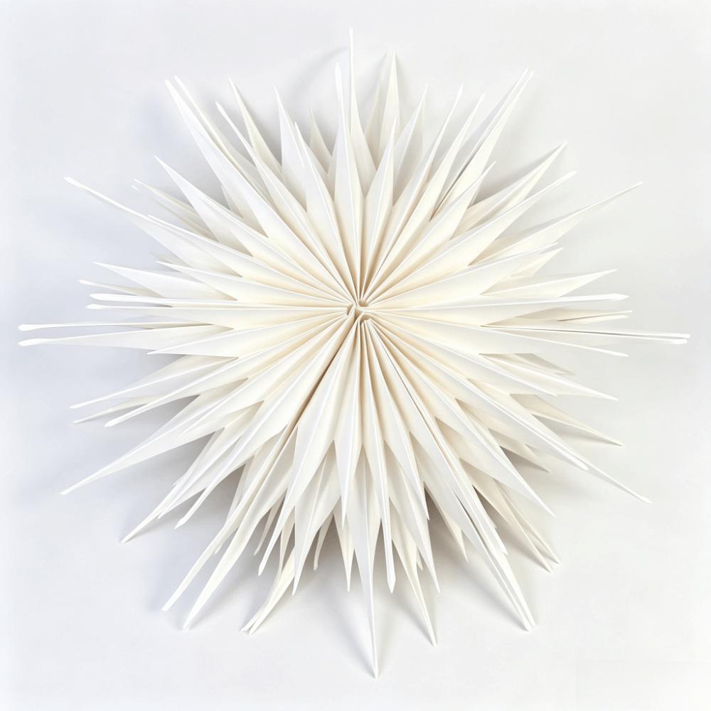 Lightweight Paper Star Decoration Three-Dimensional Winter Decoration Winter-Themed