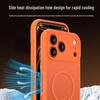 Hongzhuo Magnetic Frosted Translucent Silicone Phone Case for iPhone