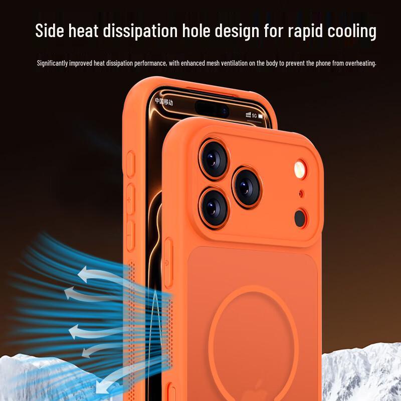 Hongzhuo Magnetic Frosted Translucent Silicone Phone Case for iPhone